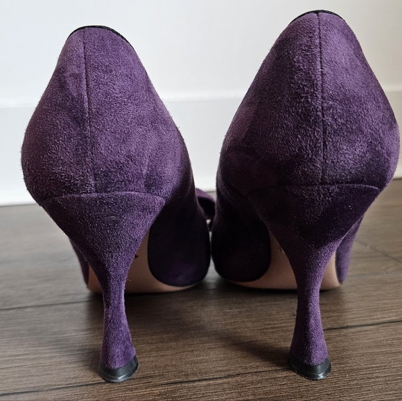 Prada Bougainvillea Suede Shoes - SIZE 38 - Picture 5 of 13